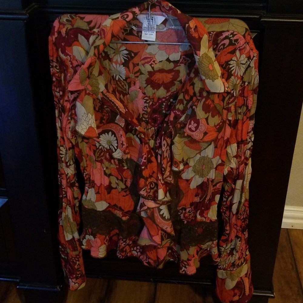 Ruffle blouse